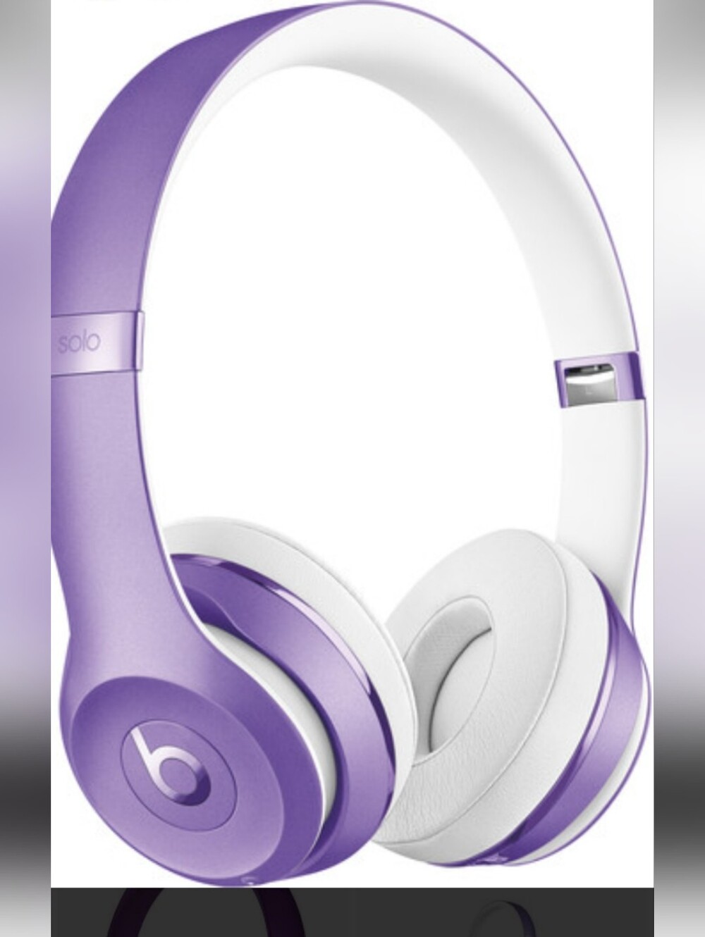 BEATS Solo 3 Wireless On-Ear Headphones - Ultra Violet Purple